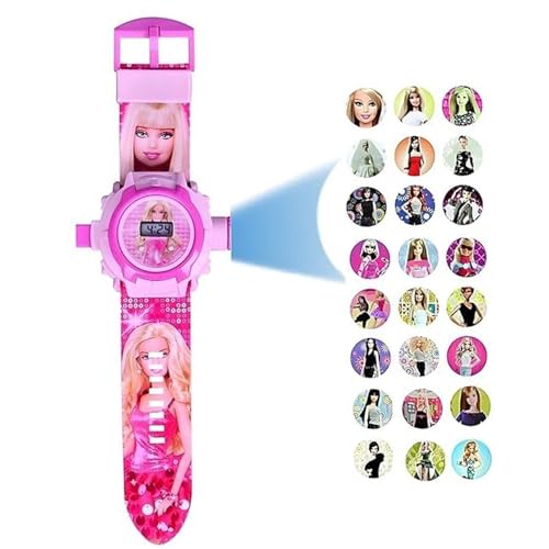 Image of Kids Edition Spiderman /Barbie Marvel Avengers Digital Watch with 24 Image Projection (Boys & Girls)(Color-Multicolor)