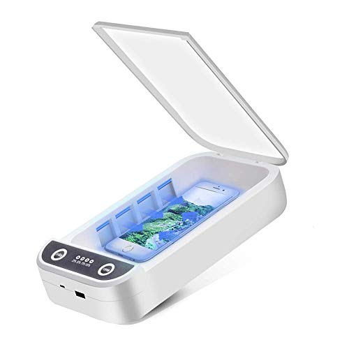 Cell Phone Sanitizer UV Light Smartphone Sanitizer Sterilizer Box Cell Portable Phone Cleaner