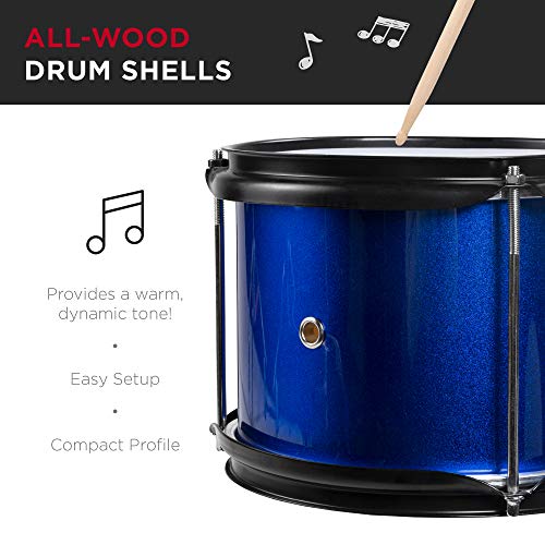 Best Choice Products SKY1255 Kids Drum Set 3-Piece Beginner Drum Set Junior Drum Set thumb #2