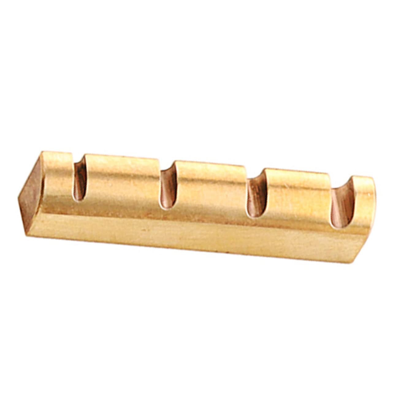 ibasenice String Nut for Instrument Music Instrument String Nuts Upper String Nuts Bass Tight-tune Easy to Install Copper