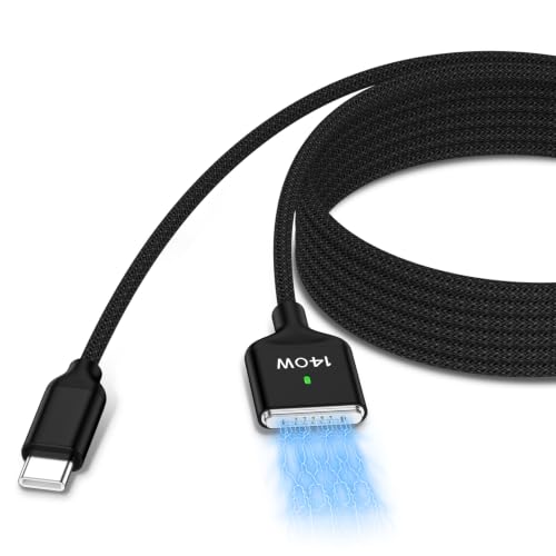 GAEF USB-C to Magsafe3 ���C�[�d�P�[�u�� PD3.1�[�d 140W�����[�d 2026�V�^ Macbook Pro M5�K�p | 1.8m �ϋv�i�C�����ґg Macbook air�[�d�P�[�u�� ���͂Ȏ��C MacBook Air ( M