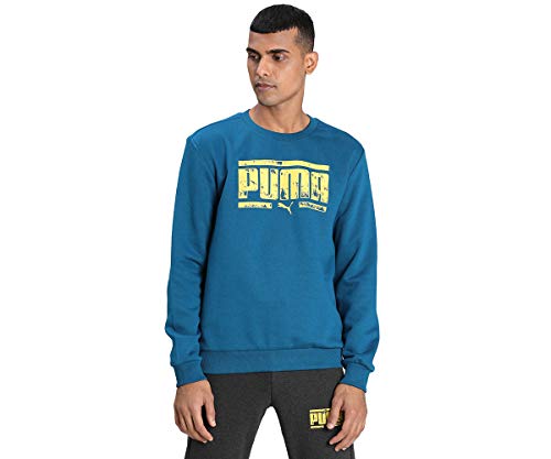 Image of Puma Men's Cotton Round Neck Sweatshirt