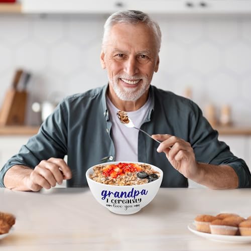 Grandpagiftschristmasgrandpagiftfromgrandkidscerealbowlandcerealkillerspoonsetgrandpachristmasgrandparentsdaybirthdaygiftforhimmancerealslyloveyou Urban Country Home Decor Grandpa gifts christmas grandpa gift from grandkids cereal bowl and cereal killer spoon set grandpa christmas grandparents day birthday gift for him man cerealsly love you urban country home decor