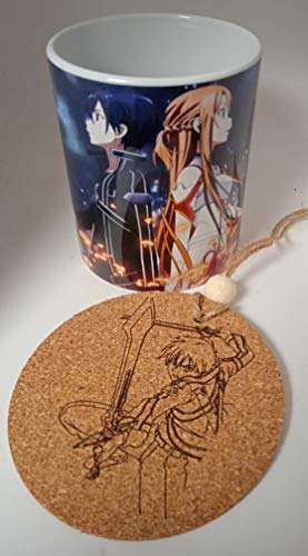 HobbyElx Taza y Adorno Sword Art Online