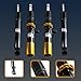 JDMSPEED New Height Adjustable Coilover Suspension Lowering Gold Replacement For VW Golf GTI R Jetta MK5 MK6
