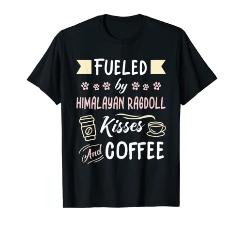 Himalaya Ragdoll Cat Mom Coffee Lover T-Shirt