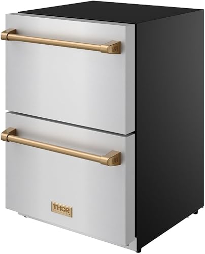 Thor Kitchen RZ24U-BRZ 5.4 cu ft Compact Freezer Stainless Steel