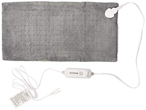 Electric Heating Pad | Auto Shut Off Timer with 3 Temperature Settings |