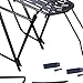 Menolana Bike Rear Cargo Rack Aluminum Alloy, Accessories Durability Back Seat Sturdy Bracket Direct Replaces Carrier Bicycle Carrier, Style D