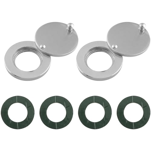 WHYHKJ 2 Sets Door Peephole Cover Cat Eye Door Mirror Anti Peeping Privacy Thief Cover Piece Fish Mouth Observation Home Hidden Danger Peeping Protectors with Self-Adhesive Tool for Home Hotel