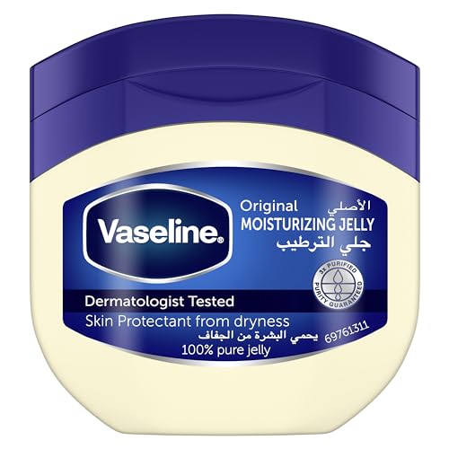 VASELINE Moisturizing Petroleum Jelly for dry skin Original to heal skin damage 50ml