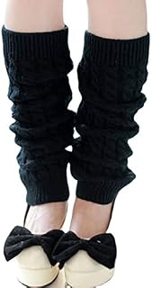 MORJCG Leg Warmers, Leg Warmers for Women, Leg Warmers, Winter Knit Warm Socks Athletic Stretch Knee High Women's Leg Warmers, for Women Lady Girls Best Gift