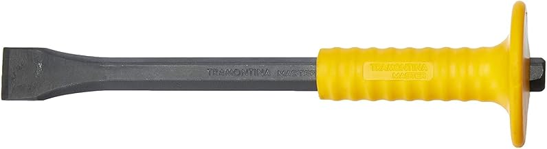 Tramontina 42700912, Talhadeira 12, Corpo Sextavado em Aço Especial, Pintura Eletrostática, com Empunhadura, Amarelo