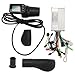 SUNGOOYUE 350W 13A Electric Controller Kit with LCD Display, 128DX Half Throttle ABS and Aluminum Alloy Grip for 36V 48V Electric Scooter and Systems