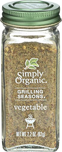 Simply Organic, Grilling Seasoning Vegetable Organic, 2.2 Ounce
