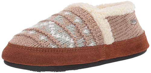Acorn Women's Moc Slipper – Cozy, Comfortable Moccasins For Women – House Shoes With Memory Foam Cloud Cushioning And Indoor / Outdoor Sole, Nordic Oatmeal Heather, 5-6 #TOP22