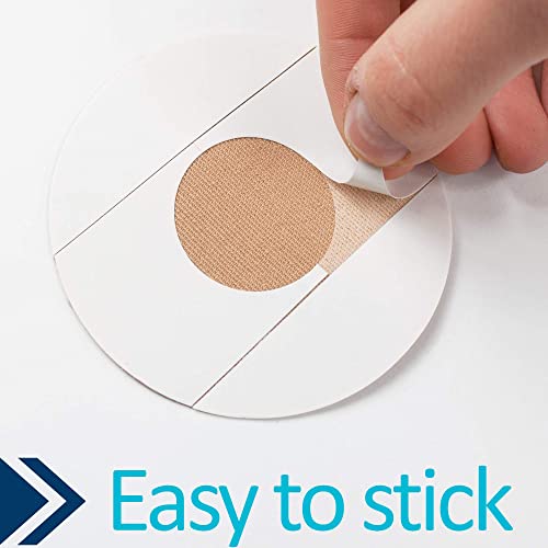 Image of 30 PCS Adhsive Tape for Freestyle Libre Sensors, Waterproof Precut Sensor Covers, Flexible Sensor Patch Stickers Pad for Libre Enlite Guardian - Skin Color