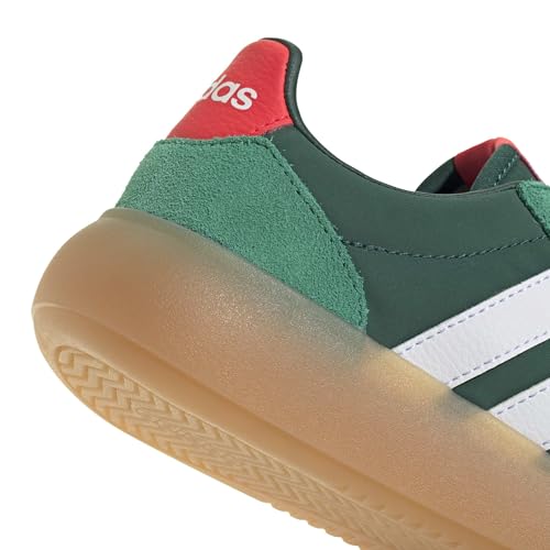 adidas Mixte Enfant Barreda Decode Junior Shoes, Collegiate Green/FTWR White/Lucid Red, 38 2/3 EU