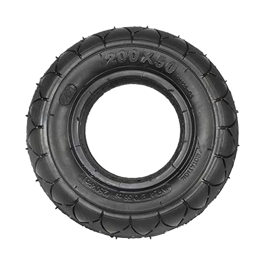 200x50 Pneu Plein pour Speedway Mini 4 Pro Speedtrott GX12 Antidéflagrant Amortissement roue de trottinette (1)