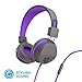 Produktbild JLab Audio Neon Kopfhörer, ohraufliegende Feather Light Mit Kabel 7.5 x 3 x 9 inches Graphite/Violet