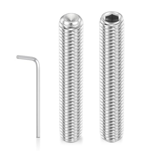 Kozelo 20pcs Cup Point Hex Socket Set Screws-M5-0.8x30mm 304 SS