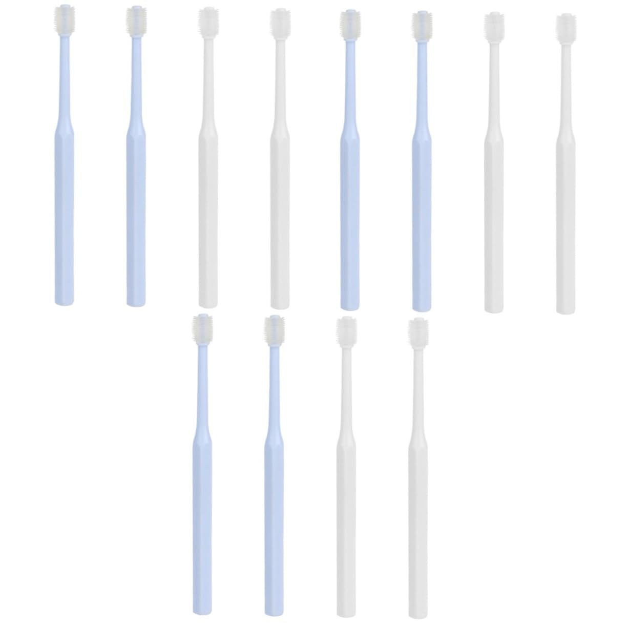 BESPORTBLE 12 Pièces Brosse à Dents Brosse Buccale Pour Chat Brosse Pour Animaux De Compagnie Soins Dentaires Pour Chiens Animal De Compagnie Soins Dentaires Chat Brosses à Dents Plastique