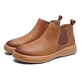  Stiefeletten Männer Herbst Winter Slip On Wear Resistant Soft Sole High Top Schuhe Freizeit Outdoor Short Work Stiefel