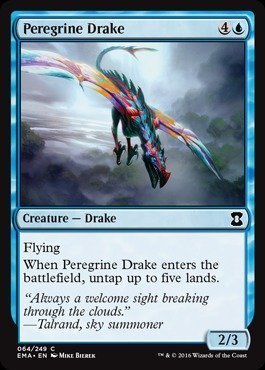 Magic The Gathering - Peregrine Drake (064/249) - Eternal Masters