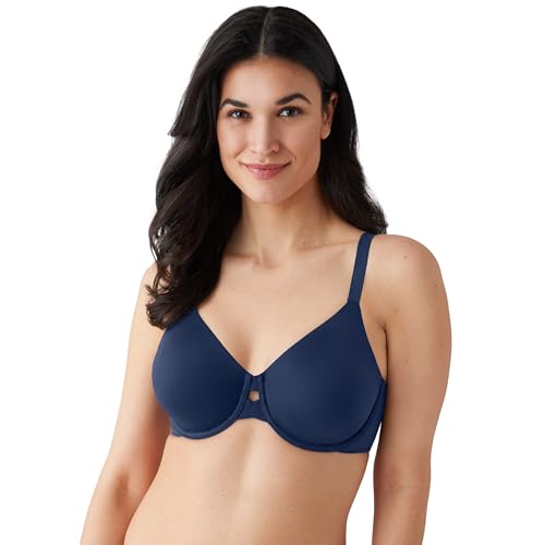 Wacoal Women's Superbly Smooth Unlined Convertible Underwire Bra, Titan, 34G