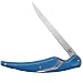 Cuda 18205 Cuda Klapp-Filetiermesser 16,5cm, Blau, Silber,