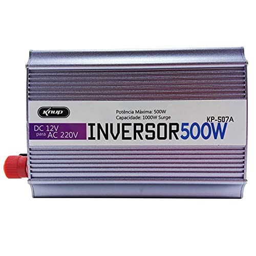 Inversor Automotivo 500W de 12V para 220V Knup com USB