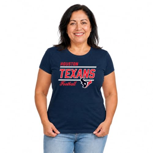 Texans Women's NFL Gameday T-Shirt - Navy, Large