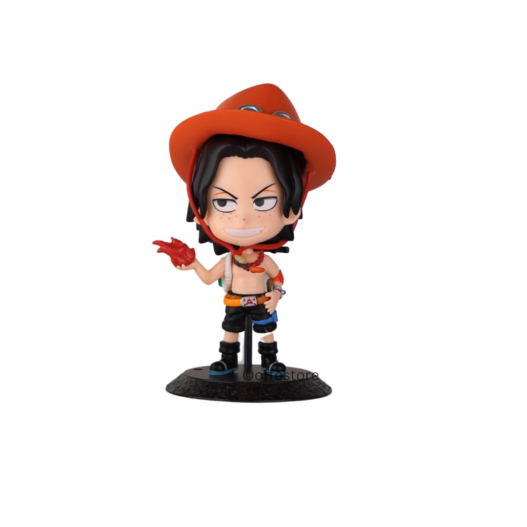 Offo Anime One Piece Ace Mini Action Figure | Lightweight Attractive Durable for Home Decors, Office Desk and Study Table (B0CRZ8SB6Q) Amazon Price History, Amazon Price Tracker