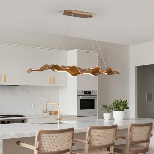 Modern LED Linear Chandelier with Remote Control