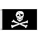 Produktbild 1pc Piraten-flaggen Jolly Roger Flagge Mit Messing Eingegossenes Kabel Doppelstich-piraten-jack-kapitän Skull Schwert Banner Garden Flag House Breeze Dekorationen Für Halloween-dekoration (2)
