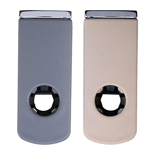 Ajcoflt Alça de plástico da tampa do bloqueio da caixa de luva do carro com substituição do furo par