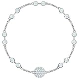 Size: 18.7cm Swarovski Damen-Armreifen Edelstahl Kristall 5451031