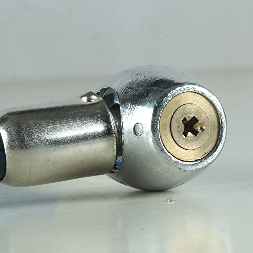 AllExtreme EXHBL1M Heavy Duty Multipurpose Cable Lock for Bike, luggage, Helmet, Steel Keylock, anti-Theft (Multicolor)