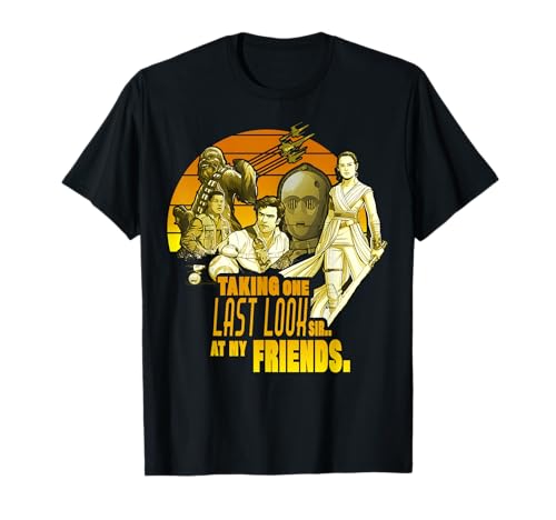 T-shirt Star Wars Rise Of Skywalker en coton col rond pour passionné de la saga