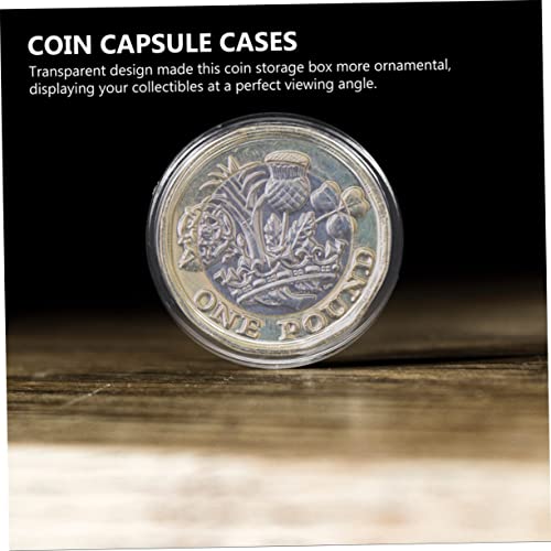 Caja protectora para monedas de 25mm miniatura 2