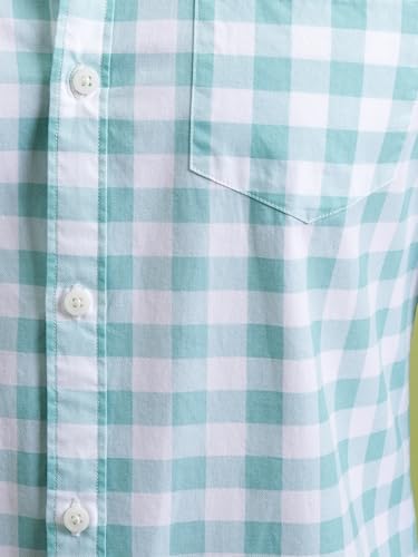 Image of Highlander Men's Slim Fit Checks Shirt | Full Sleeves | Regular Collar | Casual Shirts for Men