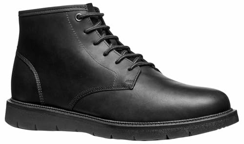 Geox U POVE Ankle Boot para hombre, negro, talla 42 EU, Negro, 42 EU