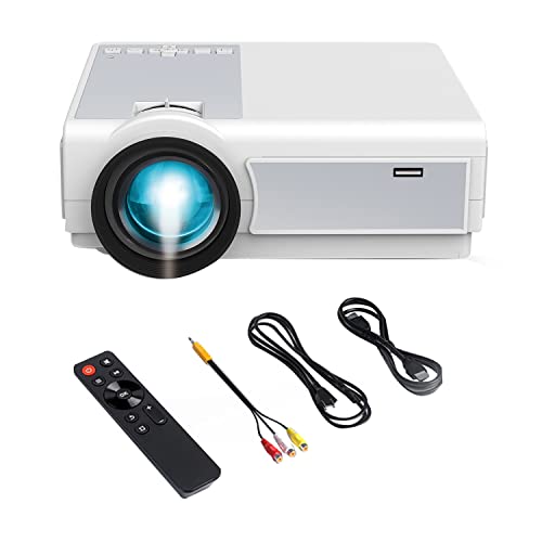 Seprendi Projektor 1080P Heimkino Video Projektor 12000LM mit WiFi + BT für HD, USB, VGA, AV, iOS und Android (EU-Stecker)