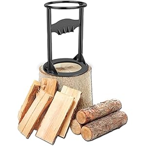 Brandhout Kindling Splitter Handmatige Log Splitter Brandhout Splitter Cracker Safe & Makkelijk Way Log Kindling For…