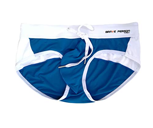 Men's Sexy Color Matching Beach Swimwear Sport Shorts Swim Briefs B1135