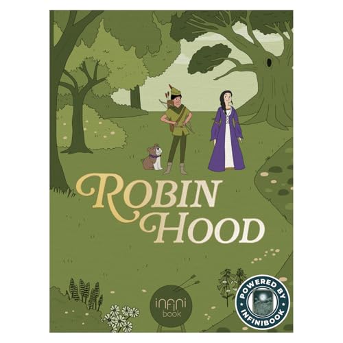 Cali's Books Robin Hood infinibooklet - infinibook �q�������C���^���N�e�B�u�X�g�[���[�u�b�N�A�c�������w�K�u�b�N