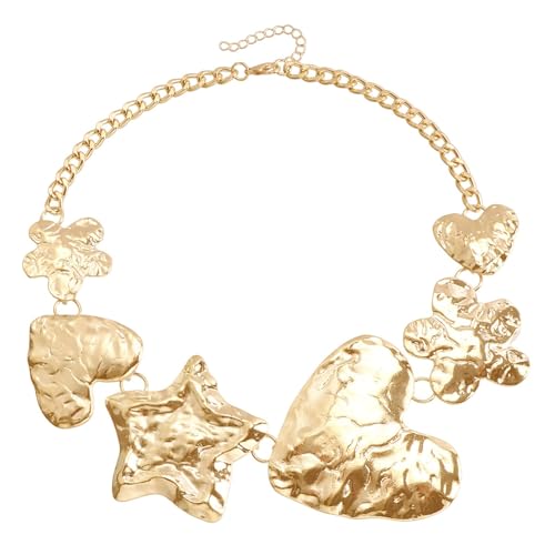 Collier étoiles et fleurs géométriques pour illuminer vos tenues de soirée branchées