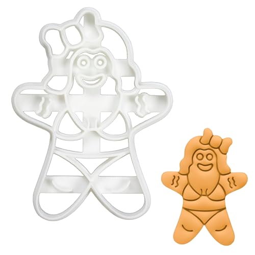 Sommerbikini Lebkuchenfrau Ausstechform, 1 Teil