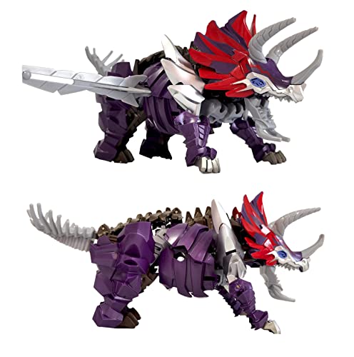 77Collect Alloy Triceratops Warrior,Dinosaur Deformation Warrior Model,Dinosaur Toy,Deformed Action Figure #TOP5