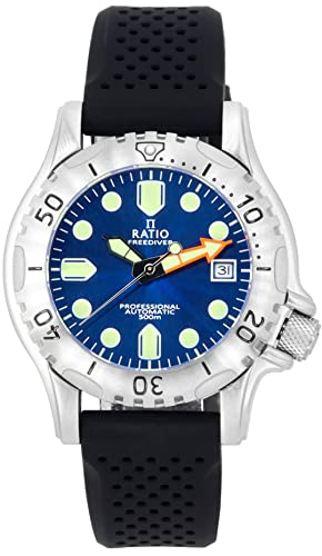RATIO FreeDiver Professional Dive Watch Sapphire Crystal Automatic Diver Watch